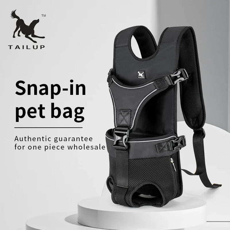 High Quality Dog Carrier Backpack Adjustable Pet Carriers Front Facing Motorcycle Pet Backpack Puppy Travel Bag Cycling Pet Bag