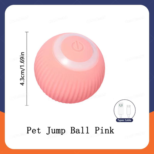 Smart Cat Toys Automatic Rolling Cat Ball Electric Ball Cat Interactive Toy for Cats Training Self-Moving Kitten Toy Accessories